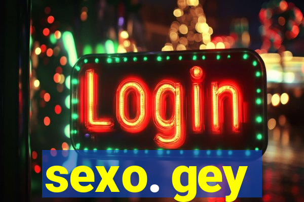 sexo. gey